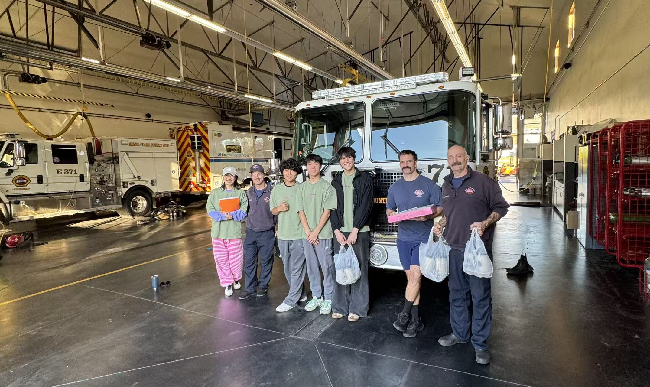 Thanksgiving Community Outreach Honoring Local Firefighters